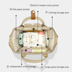 Fashion Mommy Backpack Large Capacity Diaper Bag Multifunctional Travel Baby Bag Maternity Backpack for Women Waterproof