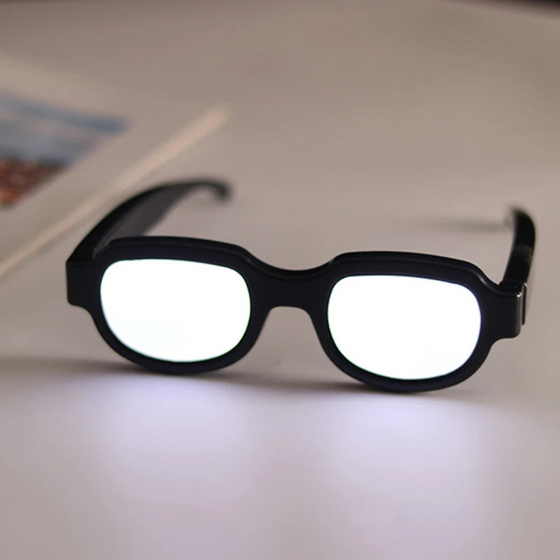 Japan Anime Detective Conan LED Light up Glasses color change funny Luminous crossdresser glasses Cosplay men Novelty Costumes