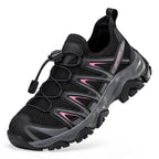 Women Summer Hiking Shoes Breathable Lightweight Outdoor Trekking Sneakers for Mountain Climbing