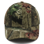Custom Print Embroidery Outdoor Jungle Fishing Baseball Hat Cap Man Camouflage Hunting Hats Cotton Casquette Trucker Dad Caps