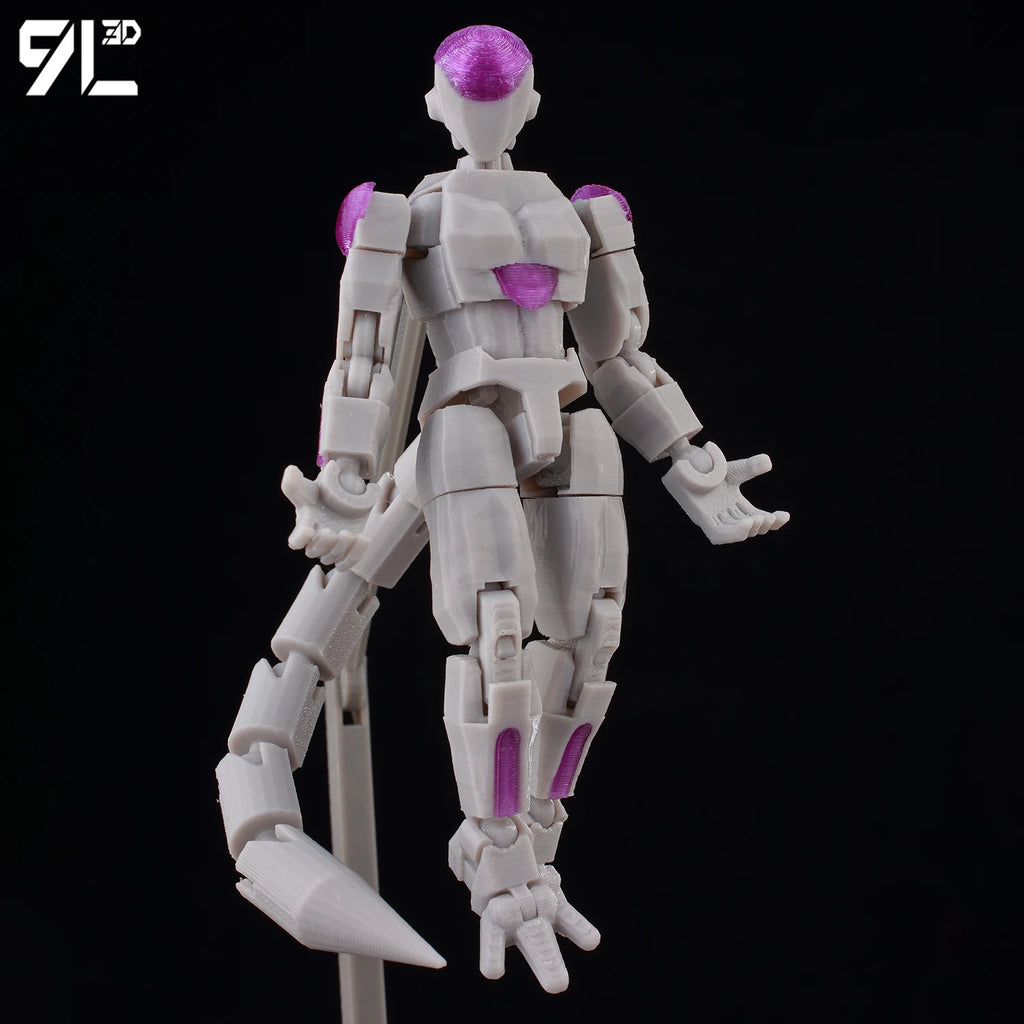 9L3D Printed Dragon Ball Son Goku Vegeta Beerus Frieza Anime Lucky13 Dummy13 Titan13 Action Figures Multi-Jointed Movable Toys