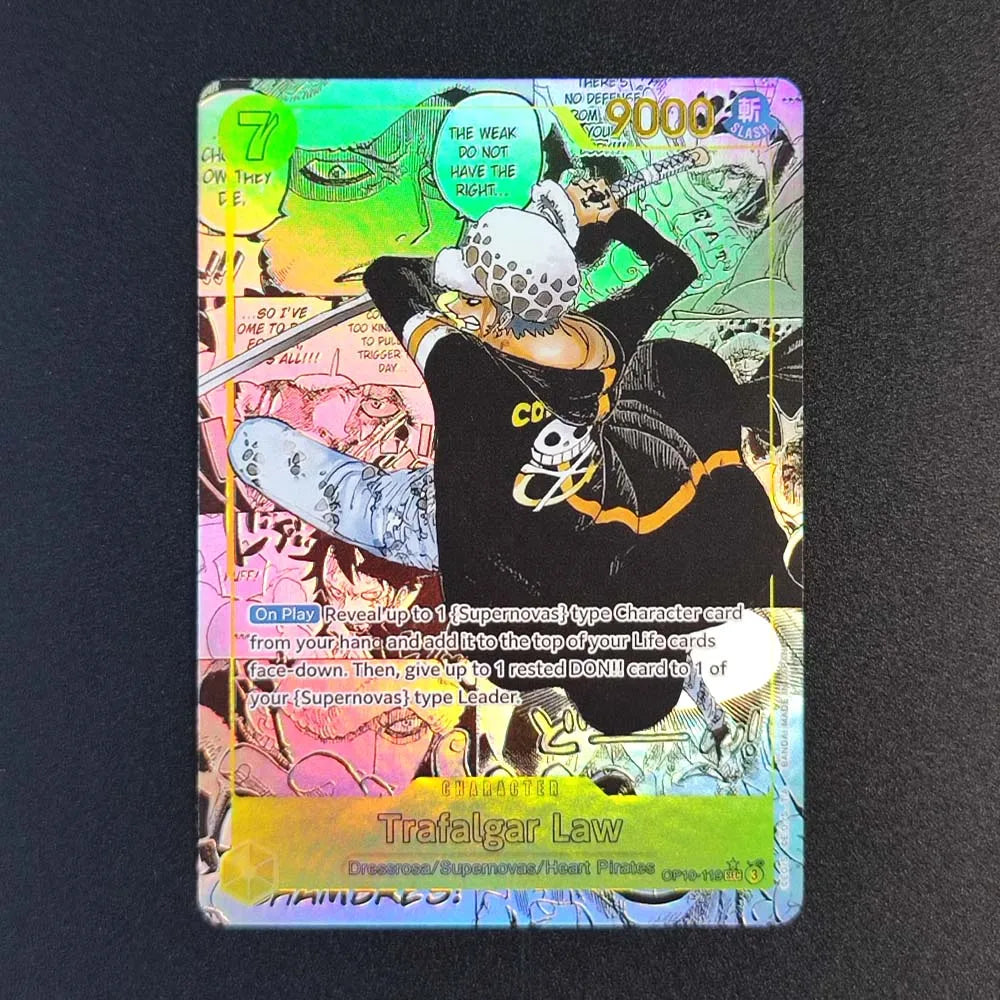 28 Style DIY ONE PIECE CARD Game Luffy Sanji ACE Zoro Shanks Nami Teach Sabo Manga Alt Art SEC English Collection Anime Cards