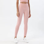 SOISOU Nylon Yoga Pants Gym Leggings Women Girl Fitness Soft Tights High Waist Elastic Breathable No T Line Sports Pants