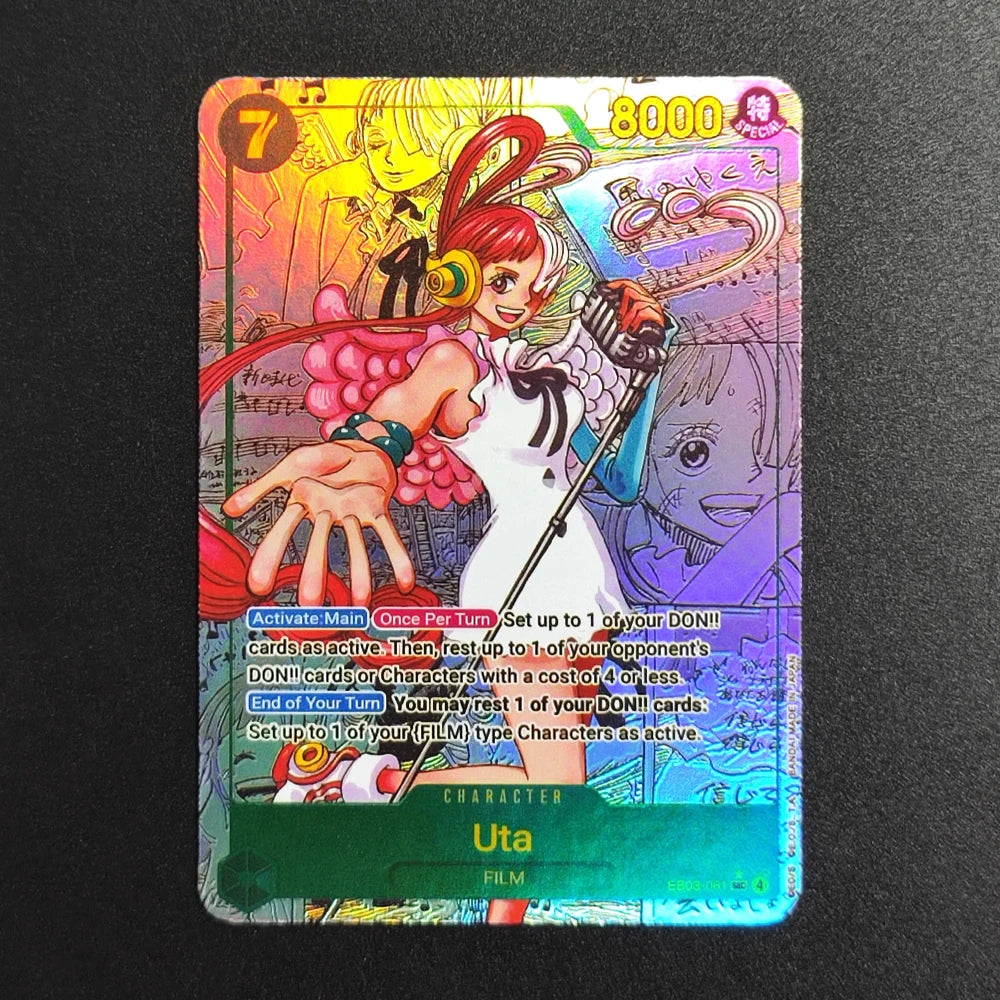 28 Style DIY ONE PIECE CARD Game Luffy Sanji ACE Zoro Shanks Nami Teach Sabo Manga Alt Art SEC English Collection Anime Cards
