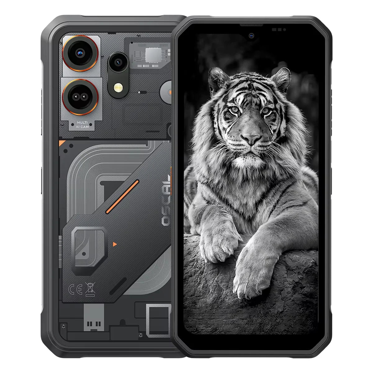 Blackview OSCAL MARINE 3 Rugged Smartphone 6.56" HD 90Hz Display Helio G81 13MP+16MP Camera 5000mAh Battery Android 16 Mobile