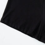 4/10 Piece Men's And Teenagers' Four Season Black Basic Versatile Elastic Waisted Underwear Boxer Shorts Plus Size Sport Shorts