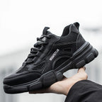New Unisex Safety Shoes Men Work Sneakers Indestructible Safety Boots Women Shoes Men Steel Toe Shoes Sport Style