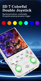 R36Ultra 4.0-inch Retro Handheld Game Console 128GB Portable Video Player Open-Source Linux System for Gaming