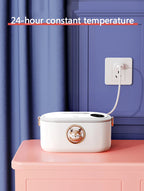 DMWD Household Wipes Heater Wet Towel Dispenser Facial Mask Warmer Electric Baby Tissue Heating Machine 0-55℃ Constant Temp 220V