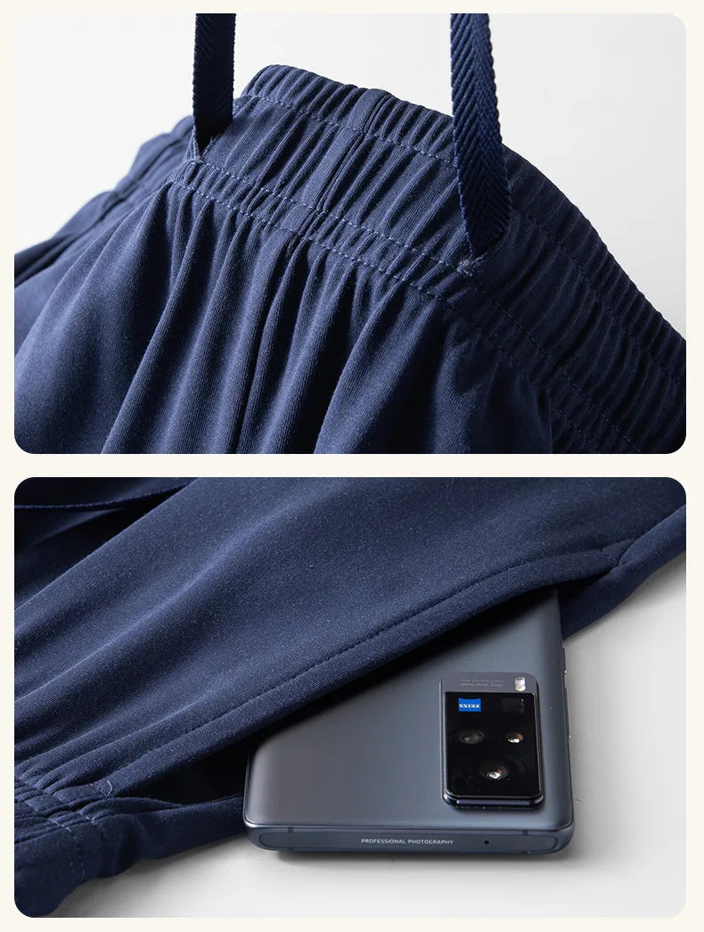 Men Pajamas Set Ultra Fine Tencel Modal Spring and Summer Comfort Loungwear Luxury Men Pajamas
