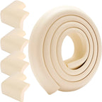 1Roll Baby Safety Table Corner Protector Strip with 4 Self Adhesive Corner Guards Soft NBR Foam Baby Proofing Edge Corner Guards