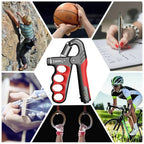 5-100Kg Adjustable Heavy Gripper Fitness Hand Exerciser Wrist Training Increase Strength Spring Finger Pinch Carpal Expander