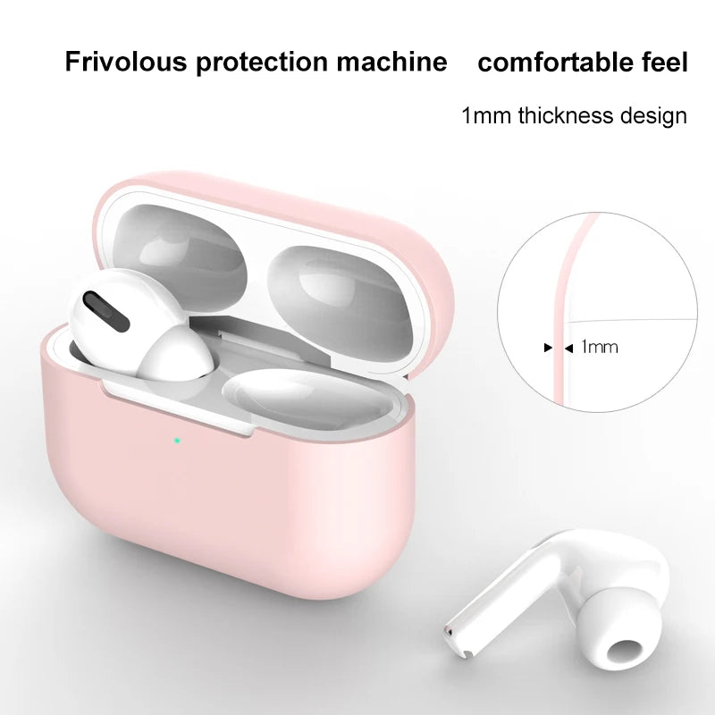 For Airpods 3 Silicone Cover Case for Airpod 3 Wireless Bluetooth Air Pod Case Earphone Accessories Secondary image