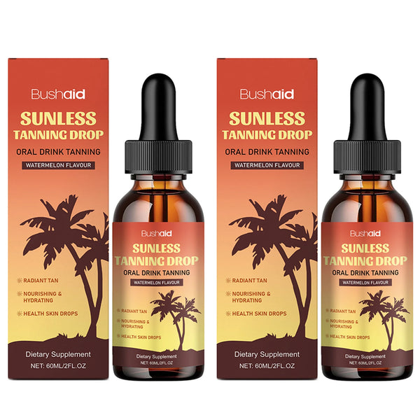 60ml Oral Drinkable Sunless Tanning Drops Self-Tan Drinking Drops Nourishing Self Tanner Nourishing Self Tanner Drops
