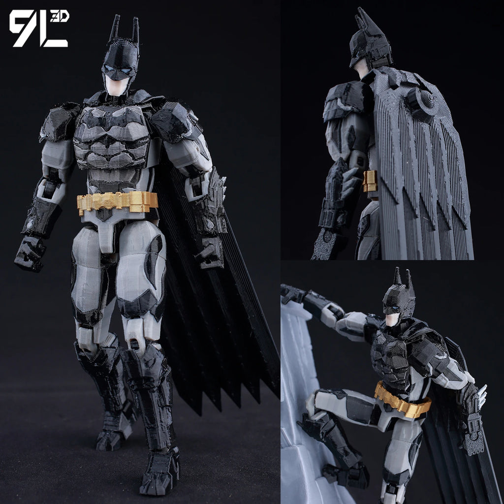 9L3D Printed Deadpool Wolverine Batman Spider-Man Venom Action Figures Dummy13 Lucky13 T13  Anime Model Toys Collectors Gifts