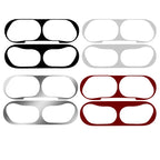 1-4Sets Metal Dustproof Sticker for Airpods Pro 3 Guard Ultra Thin Anti-Scratch Film Protector for Airpod Pro3 Case Accessories