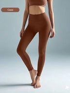 Summer Sale High-Waist Yoga Pants - 4-Way Stretch Quick-Dry Leggings for Running Cycling Gym Workout