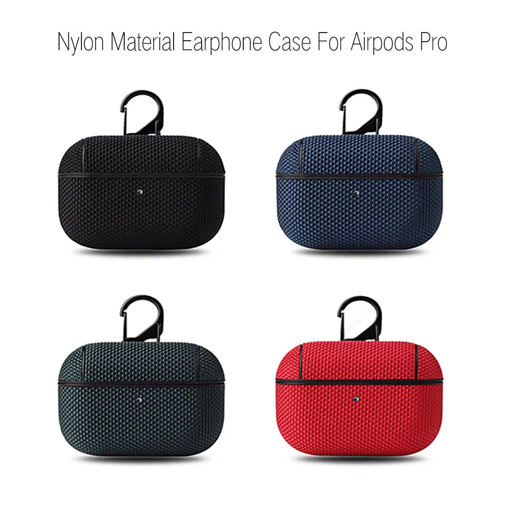 Case for Airpods Pro 2 nylon For AirPods Pro Textile Cloth Air pods 3 2 Airpod pro anti Fingerprints protector for Airpods 3 2 1 Secondary image