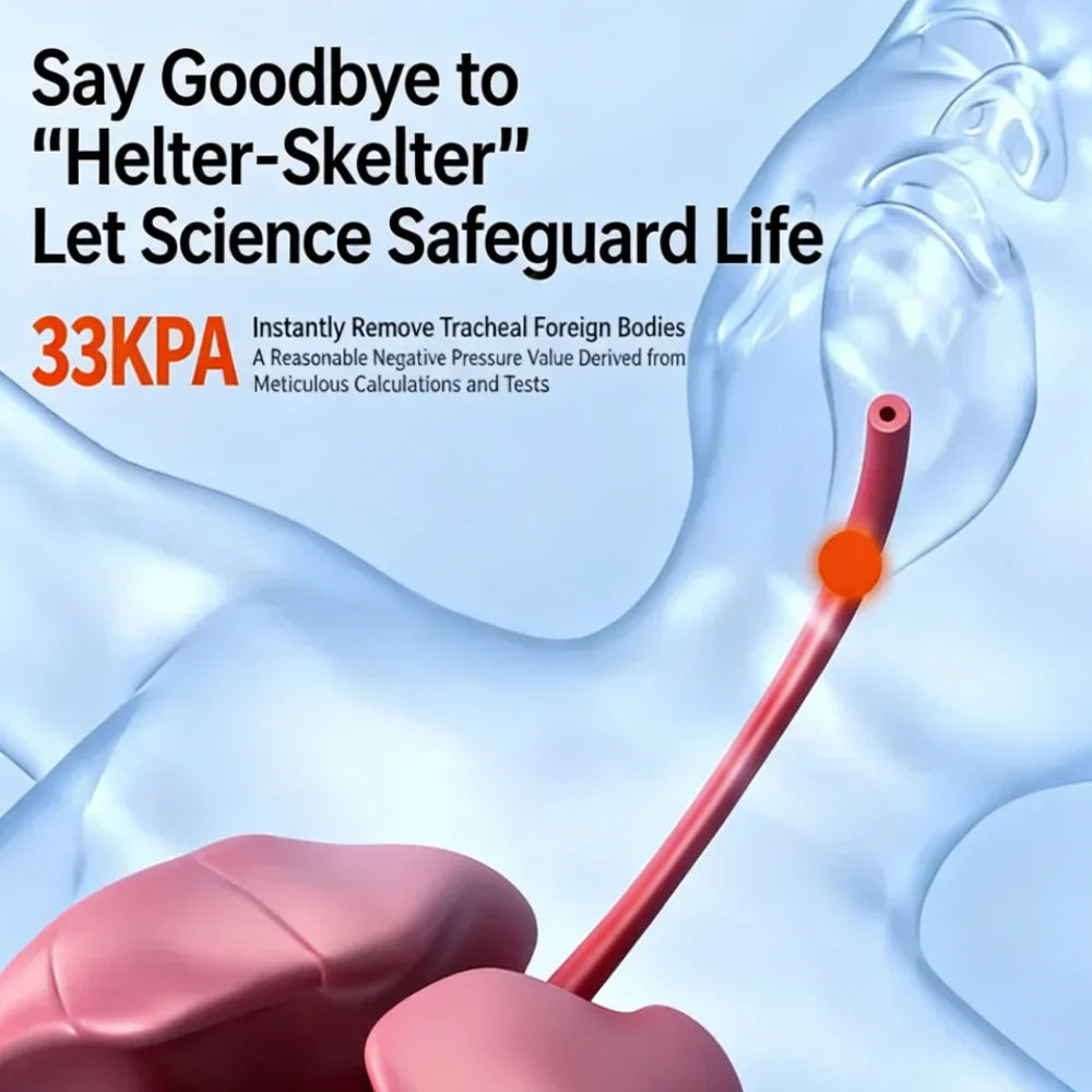 Protable Automatic Anti Asfixia Device,first Aid Kits Choking Rescue Device ,child&adult Emergency Sucker Asphyxia Rescue Tools