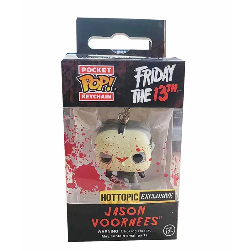 New FUNKO Keychains Disney Demona Princess Bella Ariel Alice Anna Elsa Bell Jack Sally stitch Action Figure Toys Ornaments