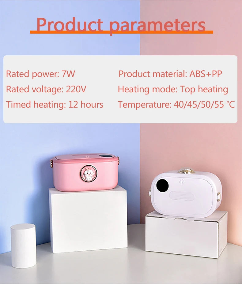 DMWD Household Wipes Heater Wet Towel Dispenser Facial Mask Warmer Electric Baby Tissue Heating Machine 0-55℃ Constant Temp 220V