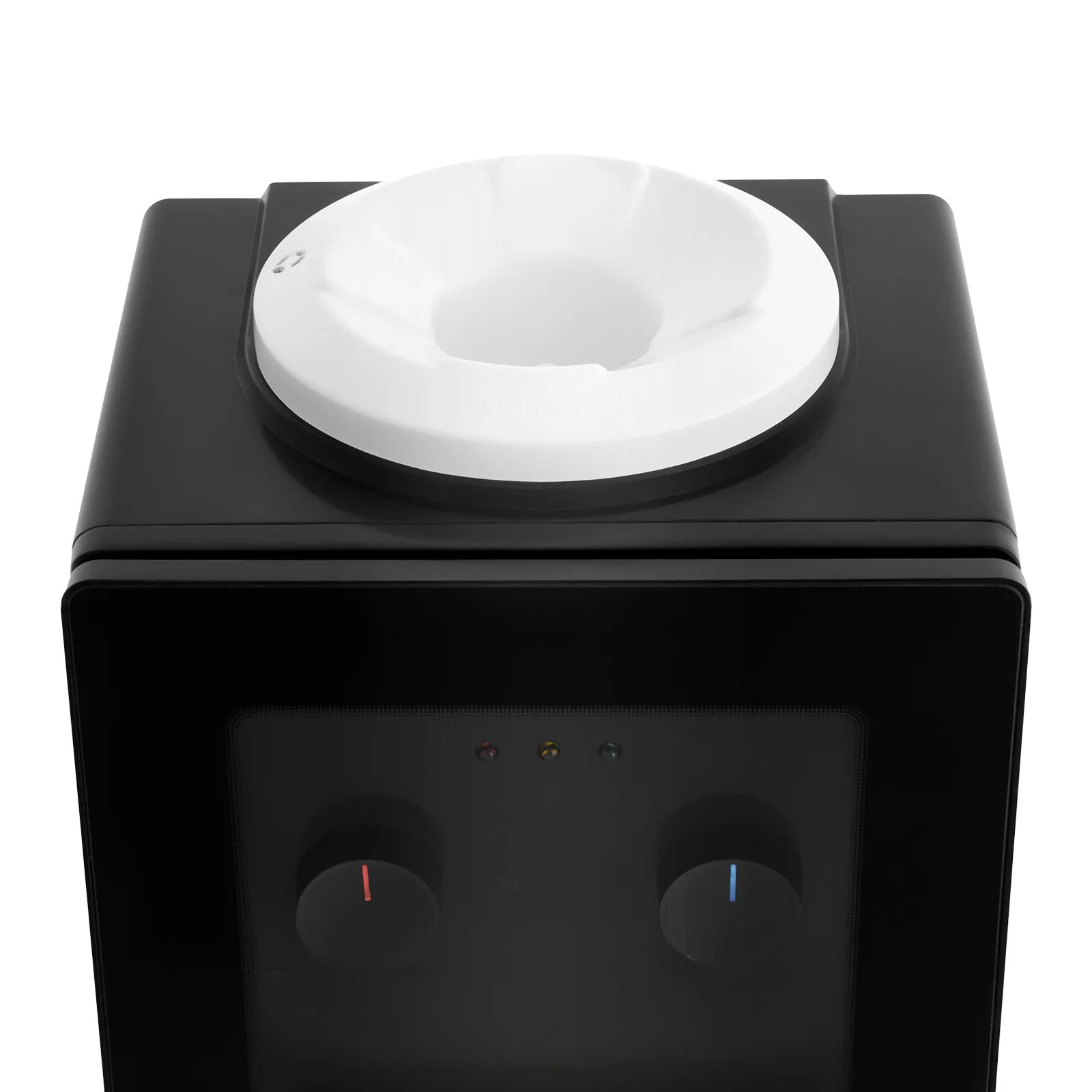 Compact Electric Water Cooler Fast Heating Hot Cold Desktop Dispenser with Removable Basin for Home Office Bedroom Use