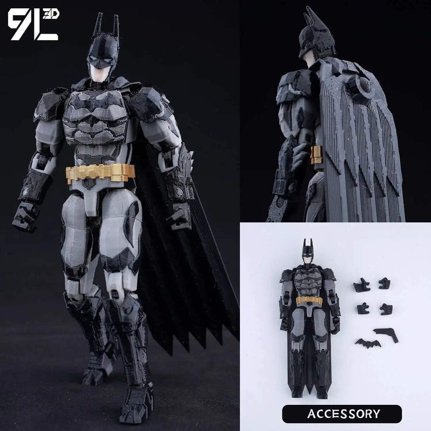 Venom Spider-Man Lucky13 Dummy13 Action Figures - 3D Printed T13 Multi-Jointed Shapeshift Mannequin Anime Collectible Toys