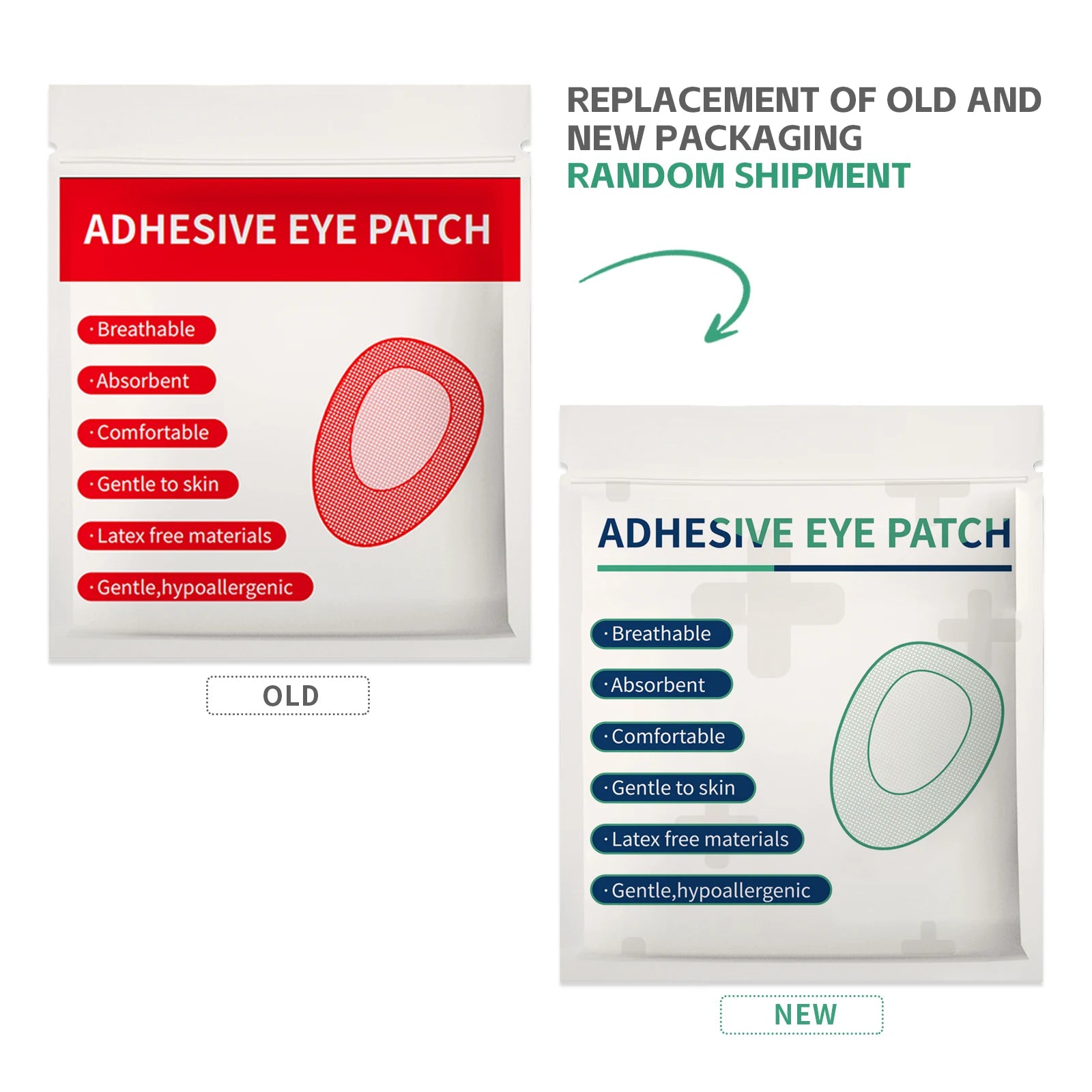 30Pcs Hot New Amblyopia Eye Patch Adhesive Eye Patches Medical Sterile Eye Pad Protect Eyesight for Kids Girls Boys Vision Care