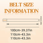 Luxury Suede Cowhide Leather Belt for women, Vintage Style Men belt  3.5cm Wide Waistband for Dresses & Jeans Unisex belt