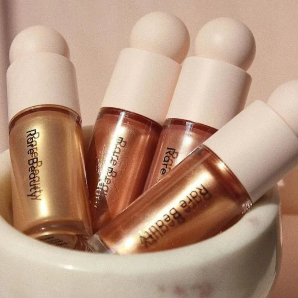 Rare Beauty Powder Highlighter Blush Water Light Shimmer Waterproof Long Last Face Illuminator Brighten Light Liquid Highlighter