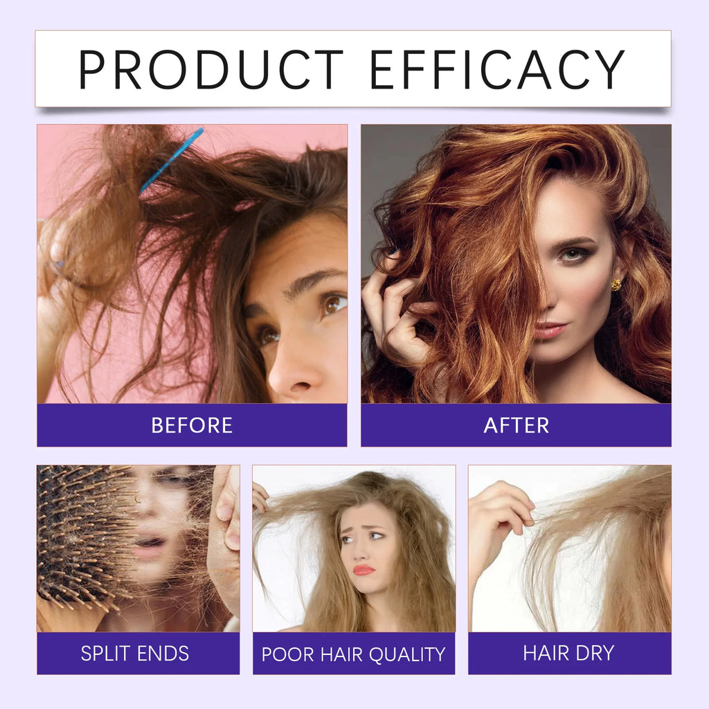 250g Keratin Straightening Hair Mask Restore Hair Soften Gloss Straightener Deep Repair Conditioner For Dry Damaged Frizzy Hair