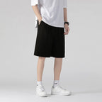 Summer Men'S Large Size Casual Shorts Beach Pants Running Sport Straight Short Pants Male Thin Sweatpant Leisure Loose Shorts