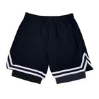 Children's basketball shorts cropped shorts trendy and loose summer pants wearing large shorts for training quick drying fitness