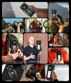 Ulefone Armor 33 Pro 5G Rugged Phone 25500 mAh 512GB ROM 120Hz 6.59”3.4" Rear Screen NFC Android Smartphone
