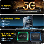 Ulefone Armor 27 Pro 5G Rugged Phone 10600mAh Smartphone 50MP Camera 64MP Night Android 15 Up to 24GB+256GB NFC Waterproof Phone