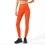 SOISOU Nylon Yoga Pants Gym Leggings Women Girl Fitness Soft Tights High Waist Elastic Breathable No T Line Sports Pants