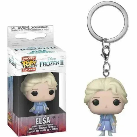 New FUNKO Keychains Disney Demona Princess Bella Ariel Alice Anna Elsa Bell Jack Sally stitch Action Figure Toys Ornaments