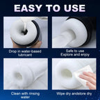 Electric 10 Frequency Telescopic Sucking Vibration Massagator Male Penis Desensitization Training Masturbator Adult Products