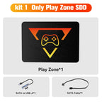1TB Portable Gaming SSD 3 System in 1 Game Console 80+ Emulators for PS5/PS4/XBOX/XBOX One/PS3/SWITCH with 16191 3D & Retro Game
