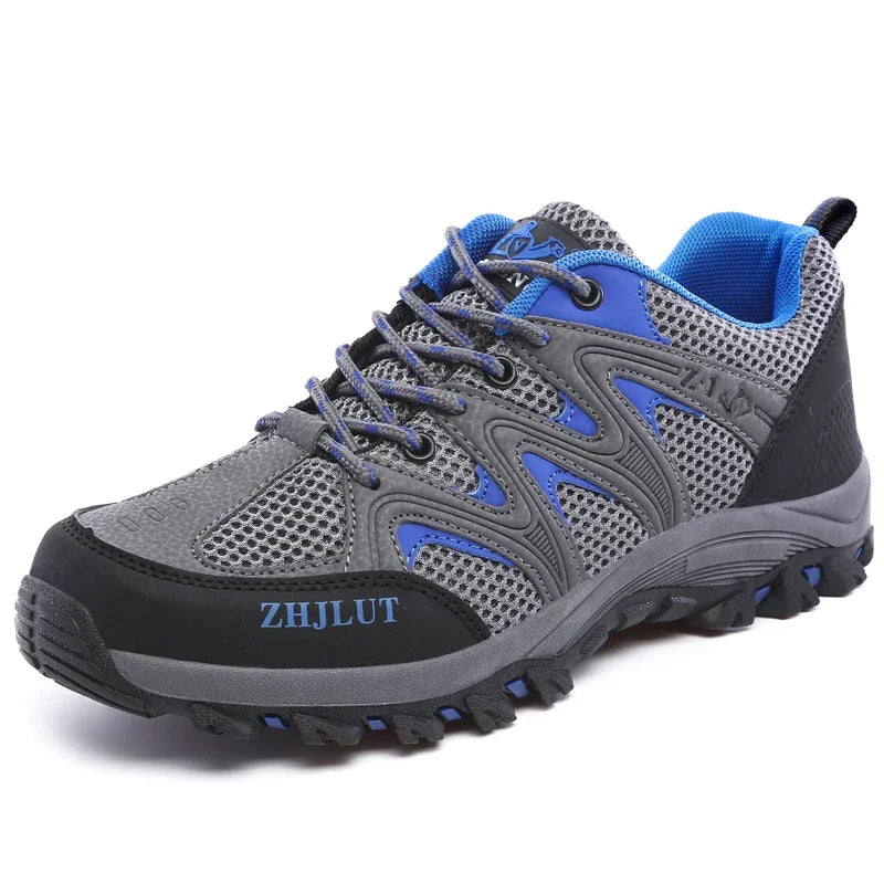 2025 Hiking Shoes Men Women Mesh Sneakers Breathable Fashion Mountain Shoes Boy Spring Autumn Summer Work Shoes Outdoor Trekking