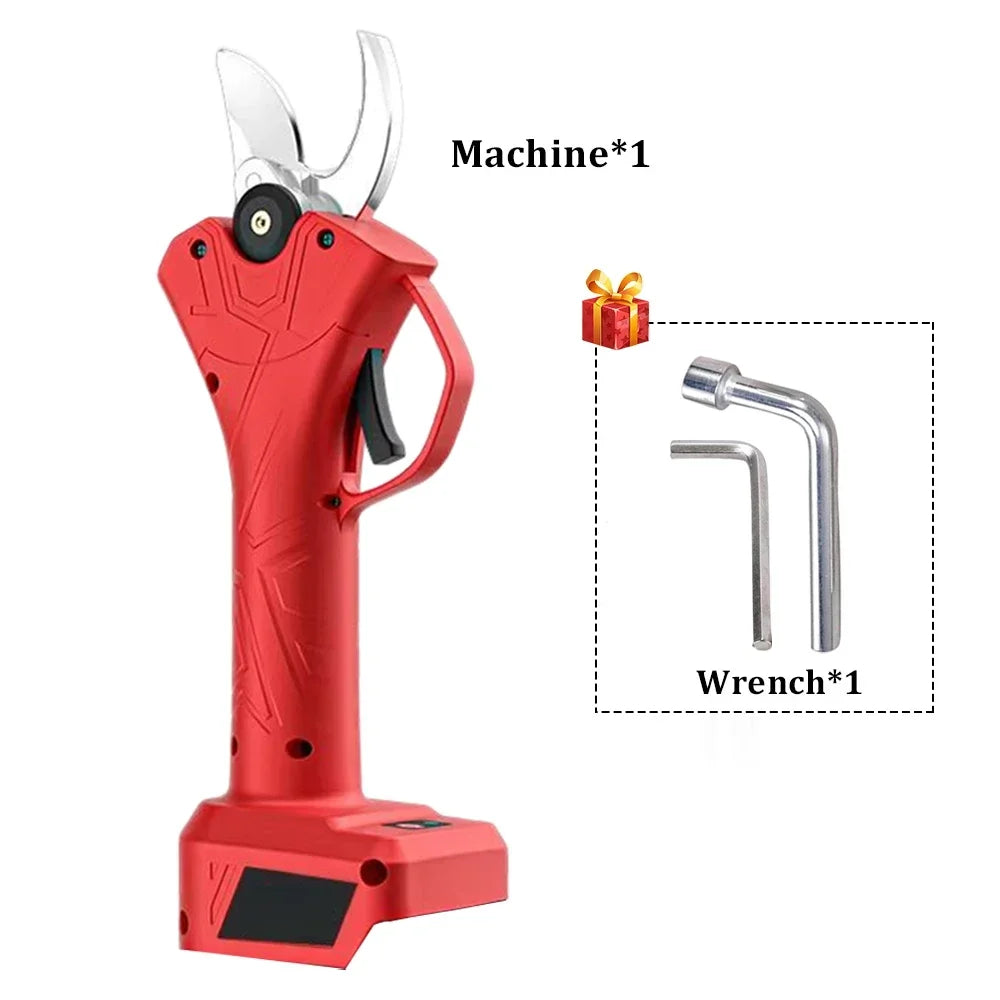 30mm Brushless Electric Pruning Shears Garden Fruit Tree Bonsai Pruning Shears Pruning Machine Tools for 21/18V  Batteries