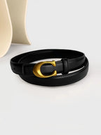 Vintage Spicy Girl High-End Women's Belt Versatile Fashion Accessory for Jeans And Dress Pants Temperament Niche Style