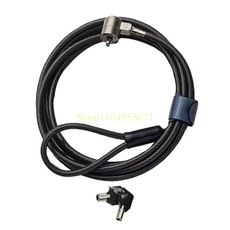 Best Seller Combination Security Lock Cable Laptop Cable Lock for 6x2.5mm Hole Laptop Protector Theft Deterrent for Desktops Secondary image