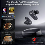 EDIFIER S10 Planar Magnetic ANC True Wireless Earbuds Hi-Res LDAC Bluetooth 5.4 Earphones 6 Mics 28H Battery