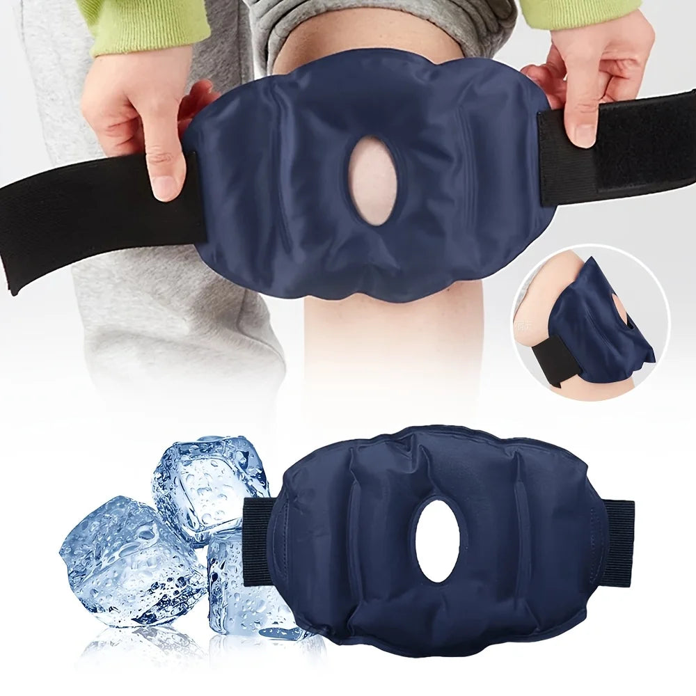Nylon Gel Knee Ice Pack Reusable Knee Cold and Hot Compress Gel Pack Knee Relief and Relaxation Foot Care Tool Accessories Main image
