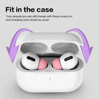 For Apple AirPods Pro 2 Ear Tips Earbuds Cover Silicone Replacement Tips Air pod Earplugs Earpads Pads Headphones Case Accessory