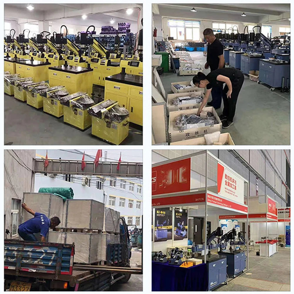 M3-M36 220V CNC Universal Type Servo Electric Tapping Machine Electric Tapper Threading Tool Steel Aluminum Power Drilling