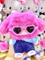 Genuine Hello-Kitty Pop Star Velvet Pendant Series Vinyl Doll Blind Box Trendy Kawaii Surprise Gift Lovely Trendy Blind Box Toys