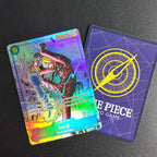 28 Style DIY ONE PIECE CARD Game Luffy Sanji ACE Zoro Shanks Nami Teach Sabo Manga Alt Art SEC English Collection Anime Cards