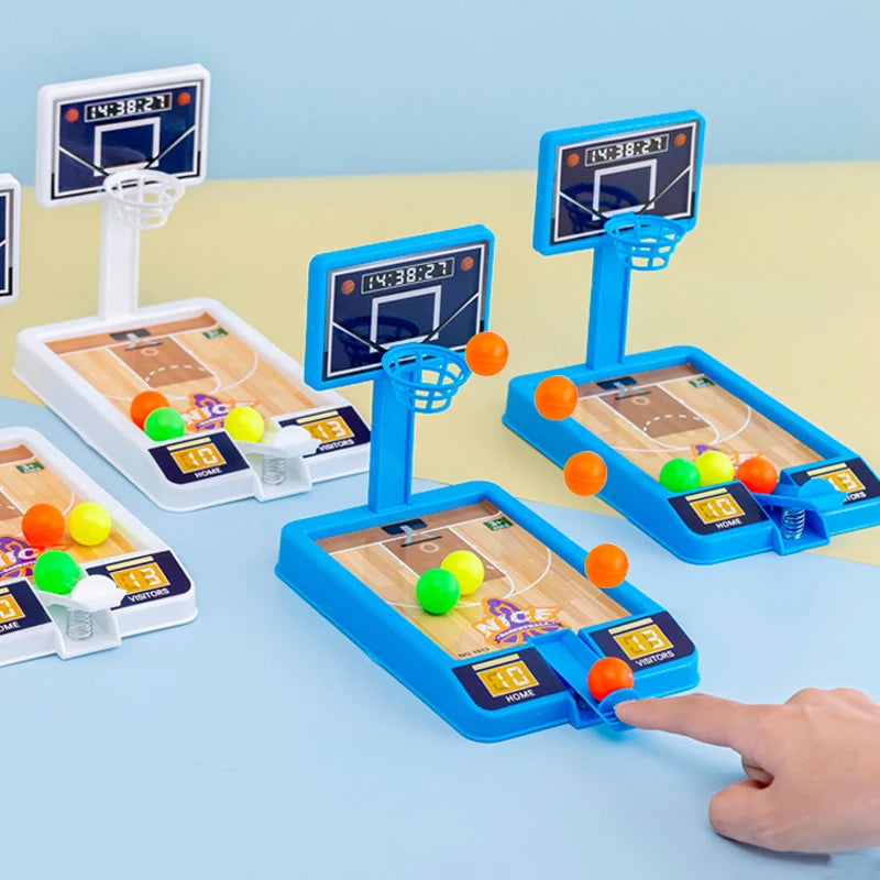 Mini Basketball Finger Shooting Board Game Machine Party Table Interactive Sports Game Parent Child Boy Girl Children Desktop Main image